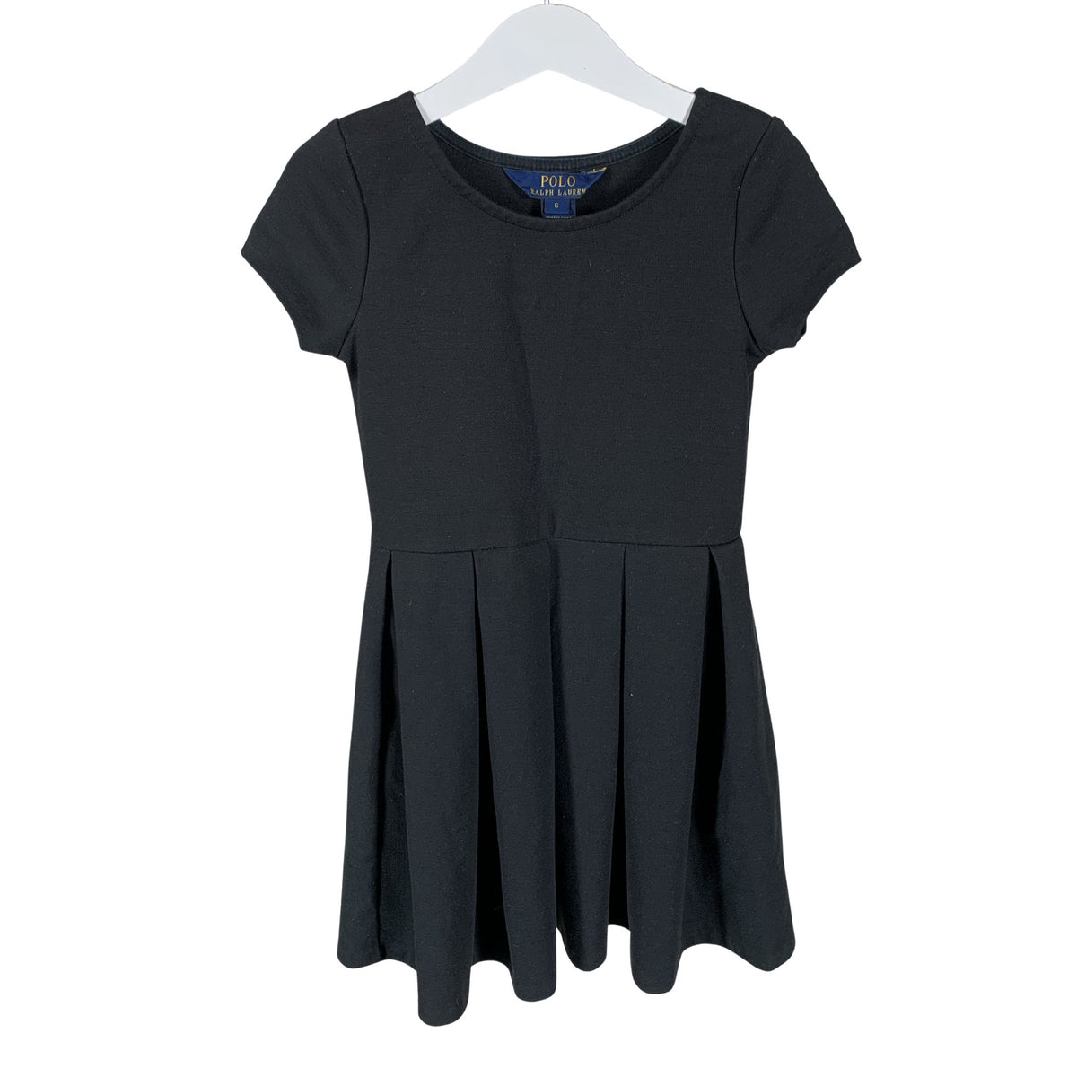 Tyttöjen Polo Ralph Lauren - Trikoomekko, koko 110 - 116 - Musta (1)