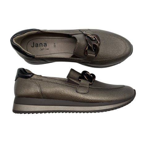 Naisten Jana - Loaferit, koko 39 - Ruskea ()