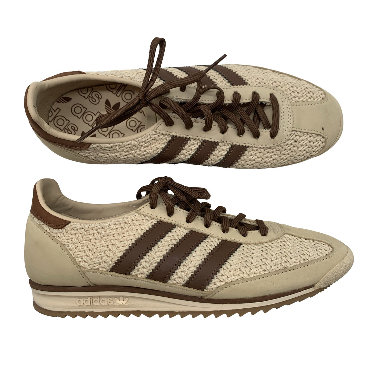 Naisten Adidas - Tennarit, koko 39 - Beige (1)
