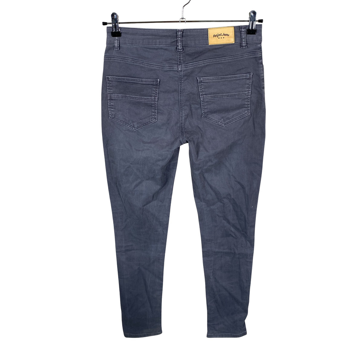 Naisten Perfect Jeans - Farkut, koko 38 - Harmaa (2)