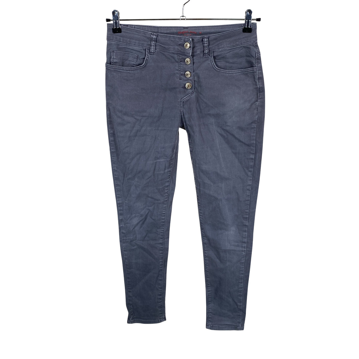 Naisten Perfect Jeans - Farkut, koko 38 - Harmaa (1)