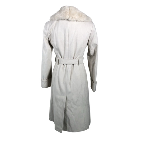 Naisten Miss Selfridge - Villakangastakki, koko 34 - Beige (2)