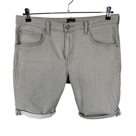 Miesten Lee - Farkkushortsit, koko W33 - Beige ()