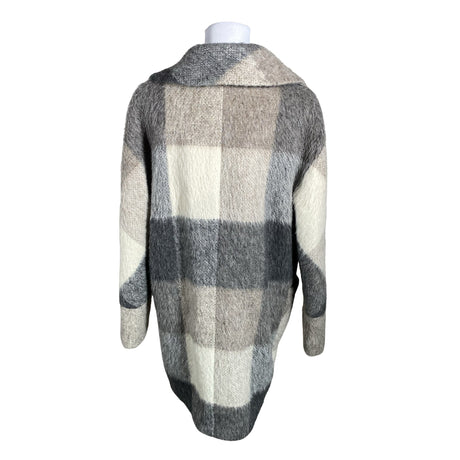 Naisten Dixi Coat - Villakangastakki, koko 40 - Harmaa (2)