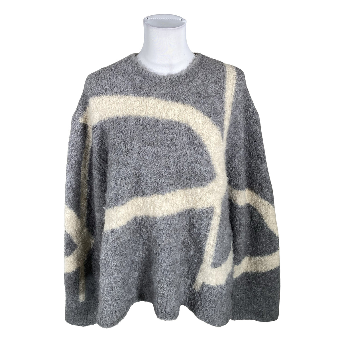 Naisten Marimekko - Neuletunika, koko 40 - Harmaa (1)