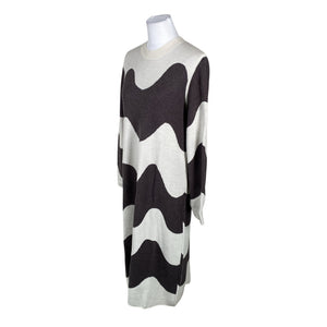 Naisten Marimekko - Neulemekko, koko 40 - Ruskea (3)