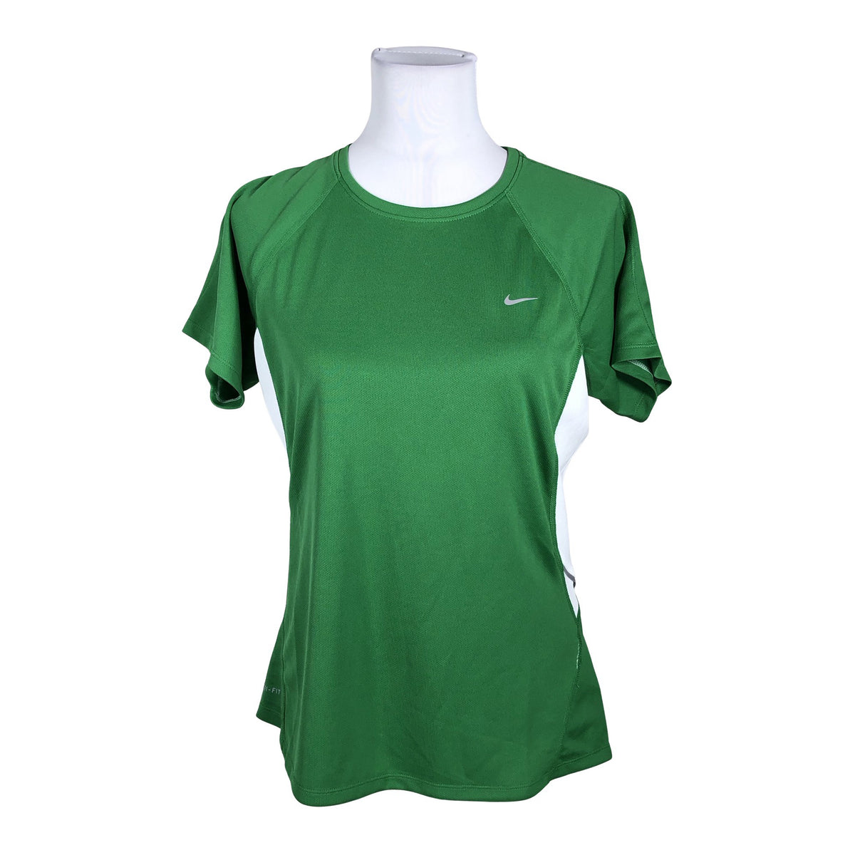 Naisten Nike - Urheilupaita, lyhyet hihat, koko 40 - Vihreä (1)