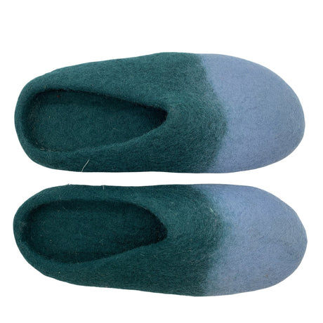 Naisten Handmade - Sisätossut, koko 38 - Vihreä ()