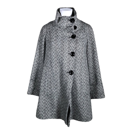 Naisten Trendy Line - Villakangastakki, koko 38 - Musta ()