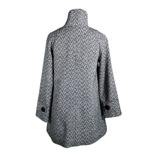 Naisten Trendy Line - Villakangastakki, koko 38 - Musta (2)