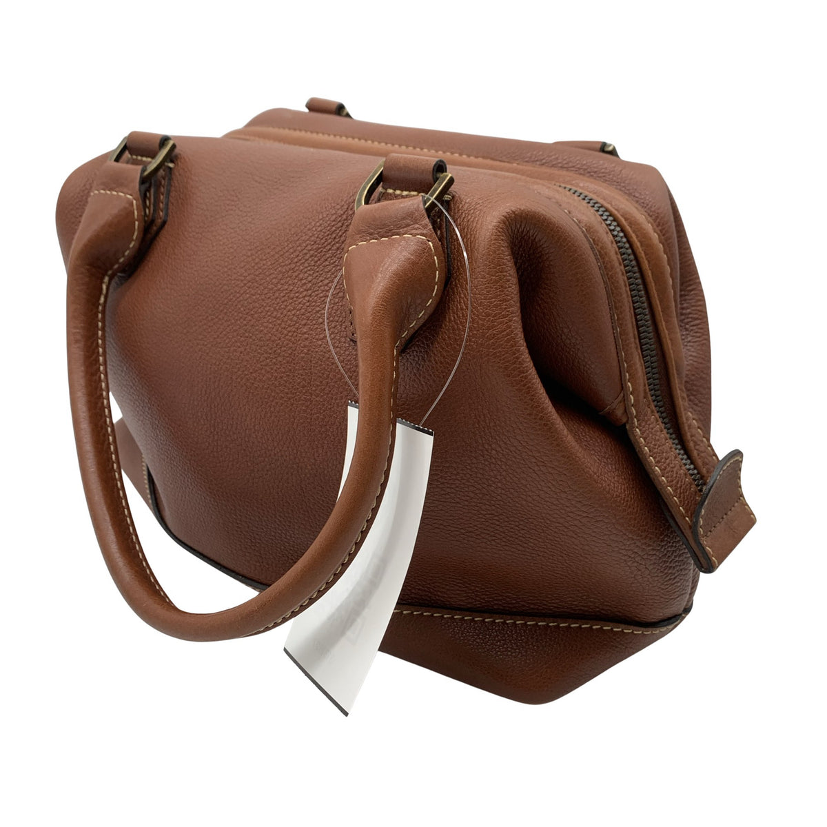 Unisex Longchamp - Käsilaukku, koko Midi - Ruskea (2)