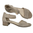 Naisten Caprice - Korolliset sandaalit, koko 39 - Beige ()