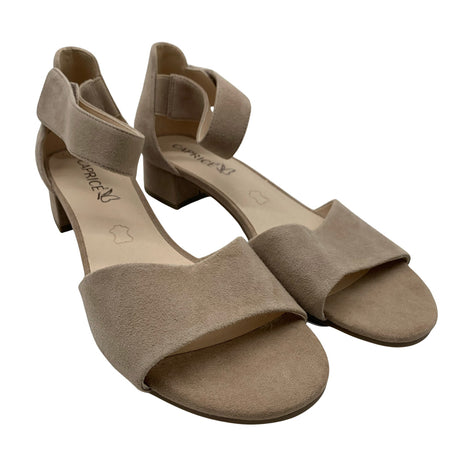 Naisten Caprice - Korolliset sandaalit, koko 39 - Beige (2)