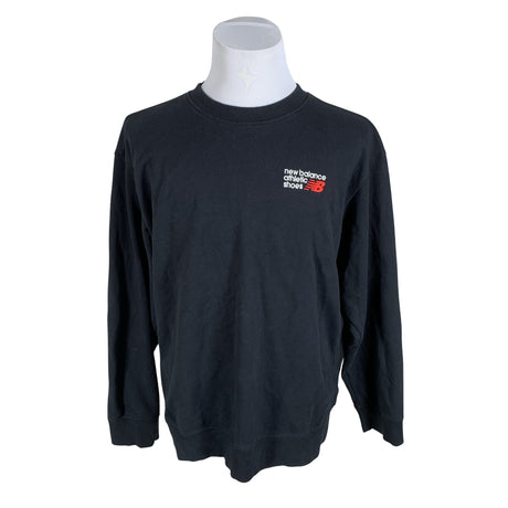 Miesten New Balance - Collegepaita, koko XL - Musta ()