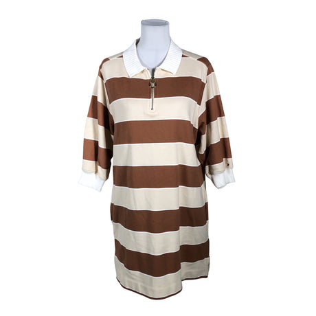 Naisten Tommy Hilfiger - Trikoomekko, koko 40 - Ruskea ()