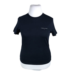 Naisten Tommy Jeans (Tommy Hilfiger) - T-paita, koko 42 - Sininen (1)