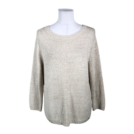 Naisten Your Face - Neulepaita, koko 38 - Beige ()