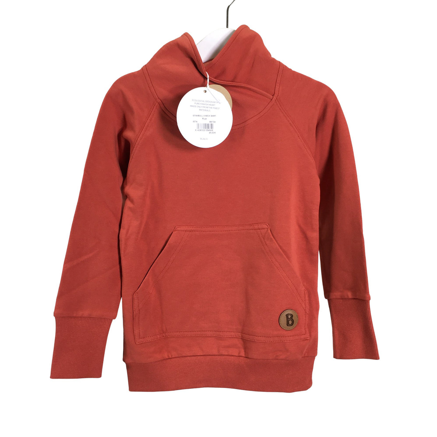 Unisex Blaa - Collegepaita, koko 98 - 104 -  (1)