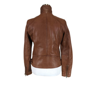 Unisex Massimo Dutti - Nahkatakki, koko 36 -  (2)
