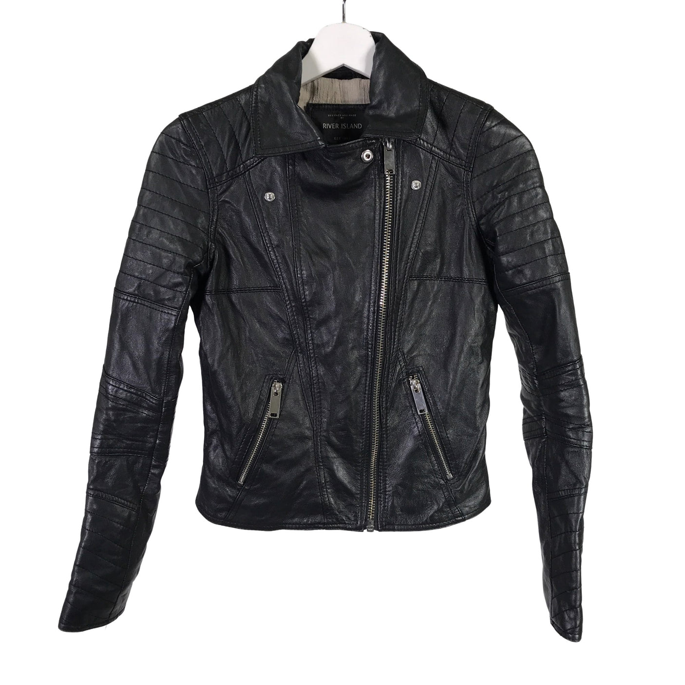Unisex River Island - Nahkatakki, koko 34 -  (1)