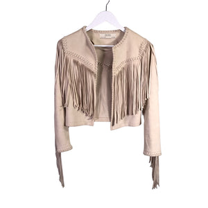 Unisex Zara - Nahkatakki, koko 36 -  (1)