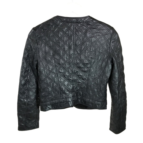 Unisex Zara - Nahkatakki, koko 36 -  (2)