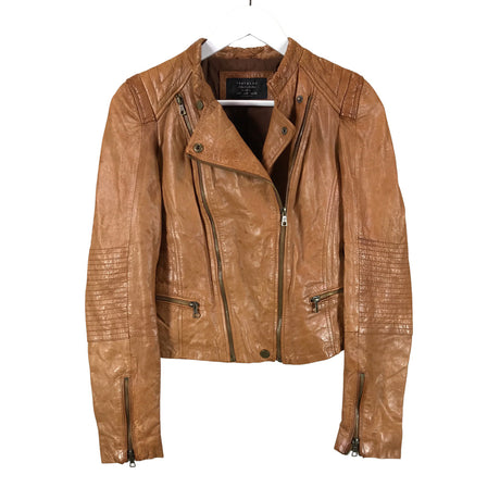 Unisex Zara - Nahkatakki, koko 38 -  ()