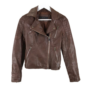 Unisex Zara - Nahkatakki, koko 36 -  (1)