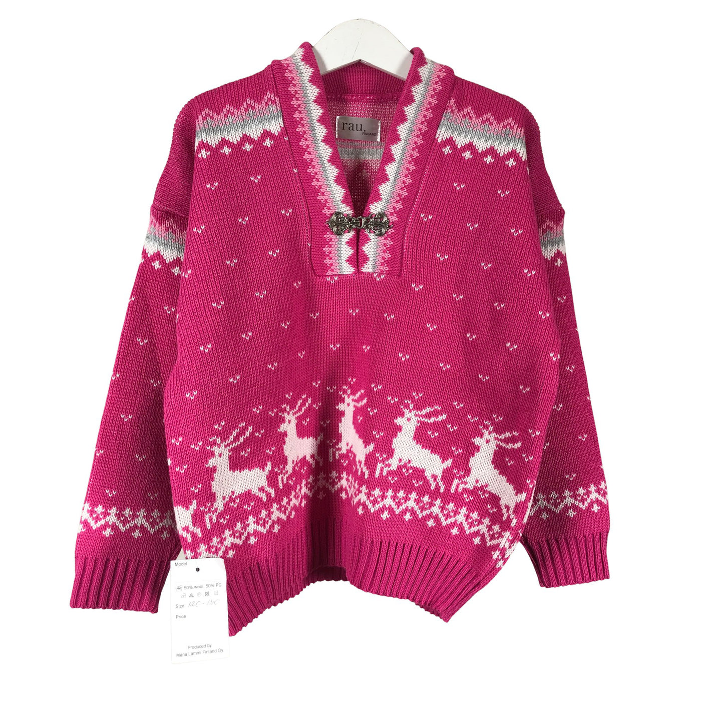 Unisex Rau-Neule - Neulepaita, koko 128 - 134 -  (1)