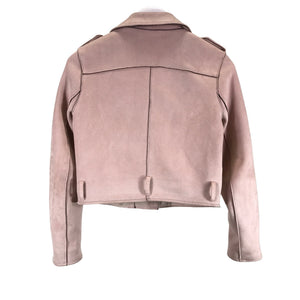 Unisex Zara - Nahkatakki, koko 36 -  (2)