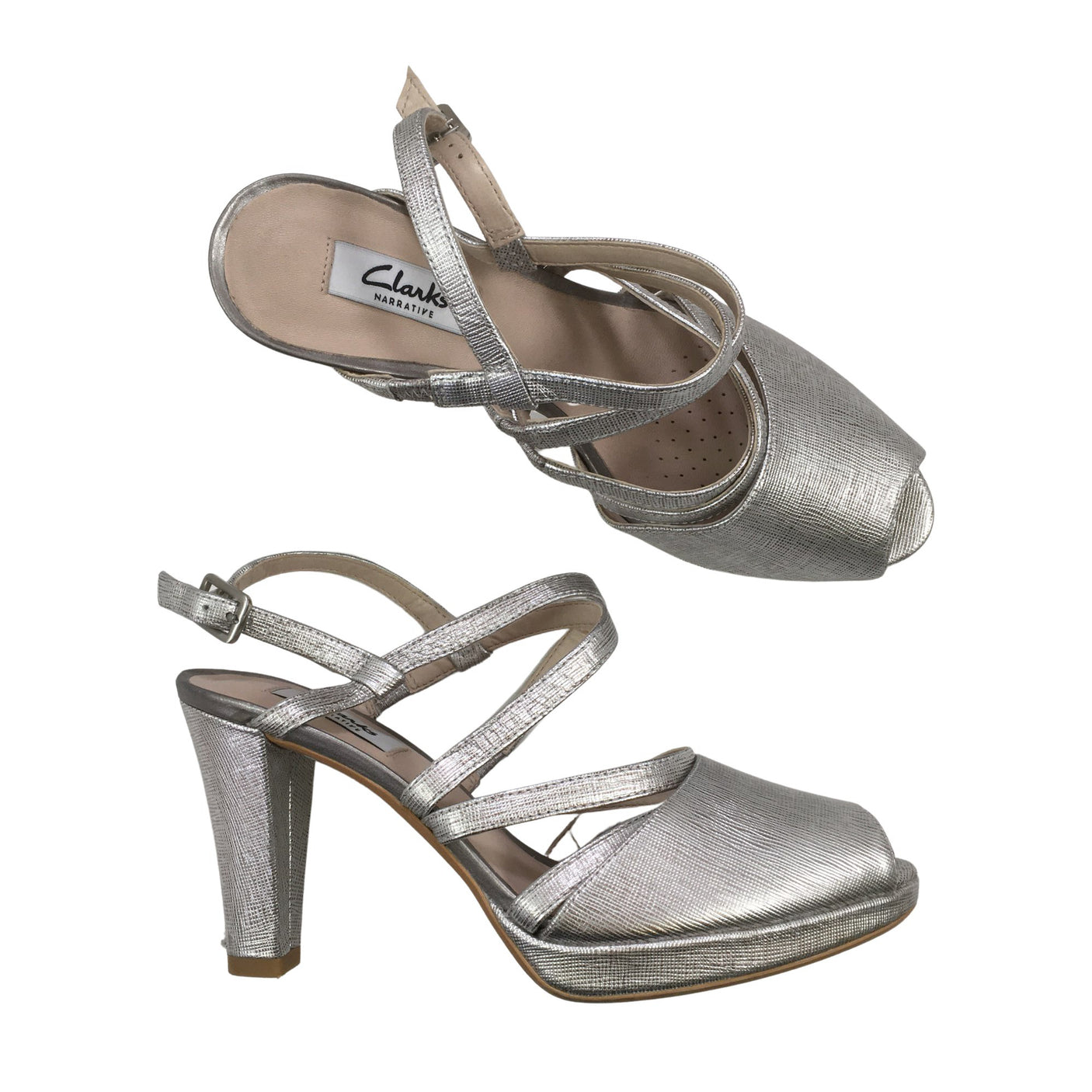 Unisex Clarks - Korolliset sandaalit, koko 39 -  (1)