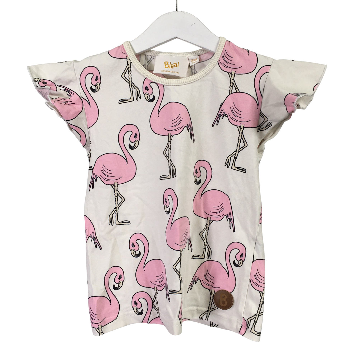 Unisex Blaa - T-paita, koko 98 - 104 -  (1)