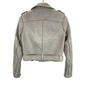 Unisex Zara - Nahkatakki, koko 34 -  (2)