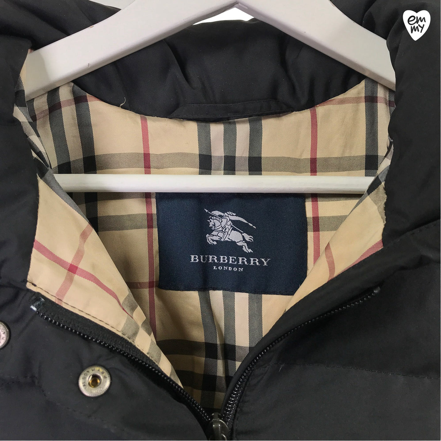 Unisex Burberry - Untuvatakki, koko 40 -  (3)