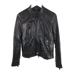 Unisex Massimo Dutti - Nahkatakki, koko 42 -  (1)
