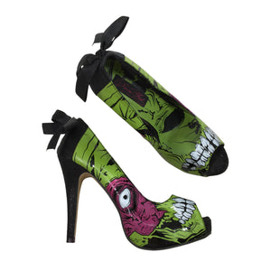 Avokärkiset korkokengät, koko 40