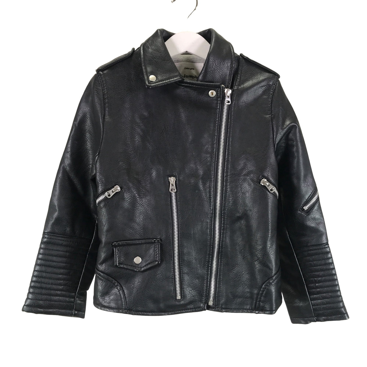 Unisex Zara - Nahkatakki, koko 122 - 128 -  (1)