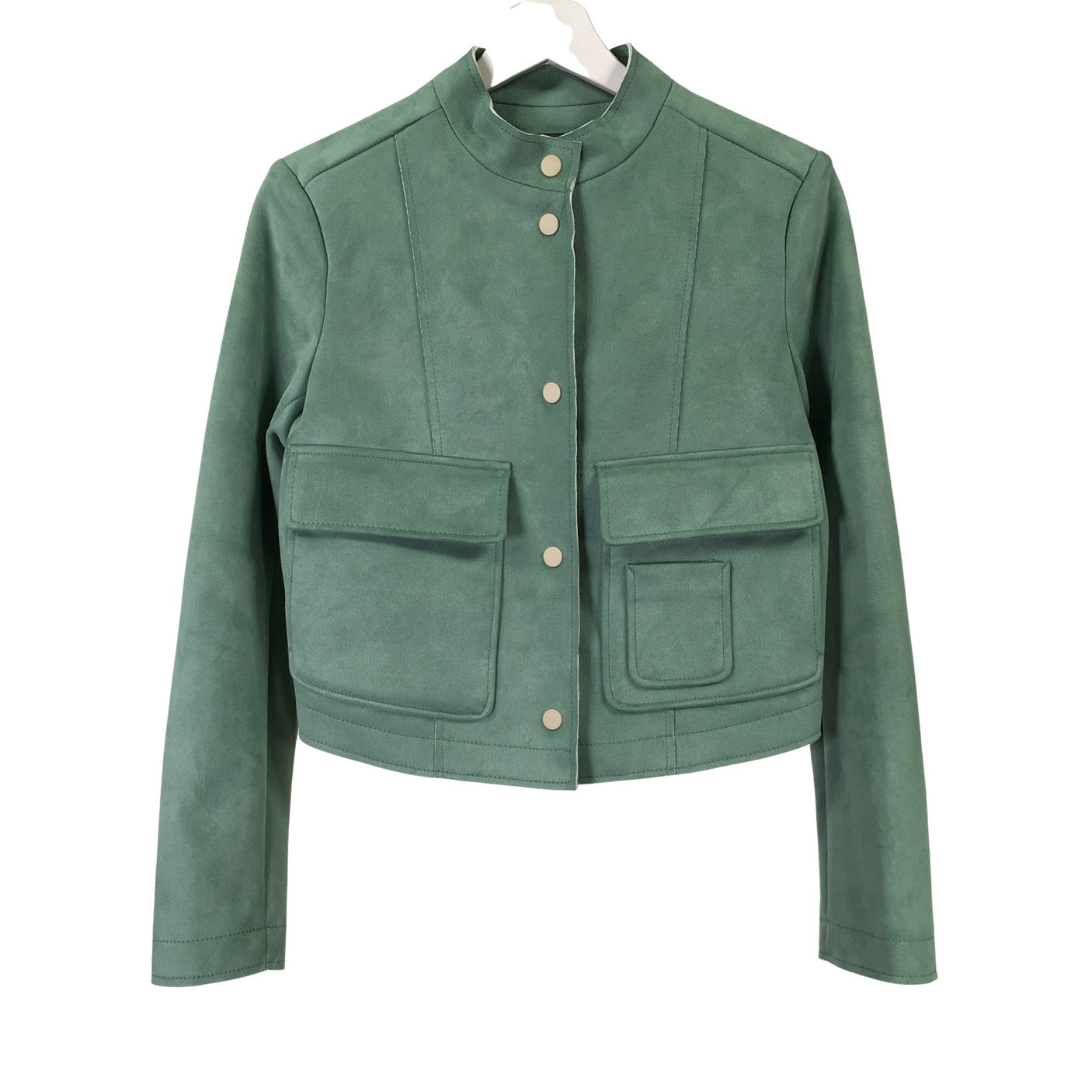 Unisex Zara - Nahkatakki, koko 36 -  (1)