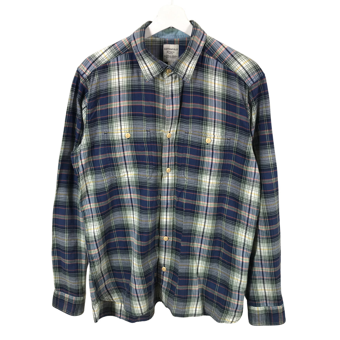 Unisex Cottonfield - Flanellipaita, koko L -  (1)