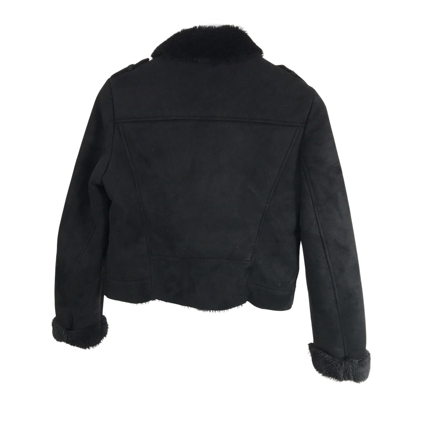 Unisex Zara - Nahkatakki, koko 36 -  (2)