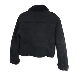 Unisex Zara - Nahkatakki, koko 36 -  (2)