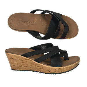 Unisex Skechers - Kiilakorkosandaalit, koko 37 -  (1)