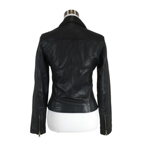 Unisex Massimo Dutti - Nahkatakki, koko 36 -  (2)