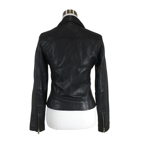 Unisex Massimo Dutti - Nahkatakki, koko 36 -  (2)