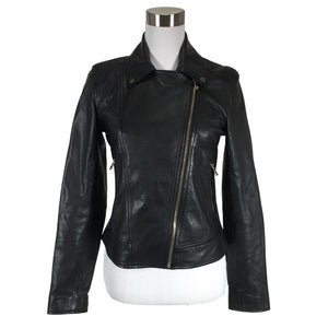 Unisex Massimo Dutti - Nahkatakki, koko 36 -  (1)