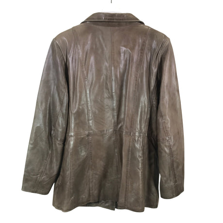 Unisex Jofama - Nahkatakki, koko 40 -  (2)