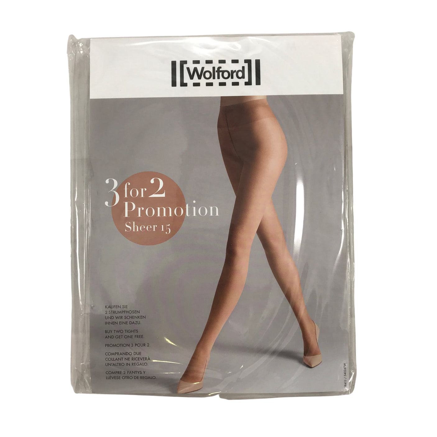 Unisex Wolford - Sukkahousut, ohuet, koko 38 -  (1)