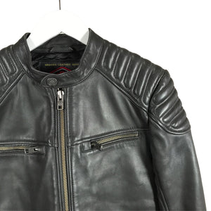 Unisex Superdry - Nahkatakki, koko S -  (3)