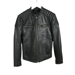 Unisex Superdry - Nahkatakki, koko S -  (1)