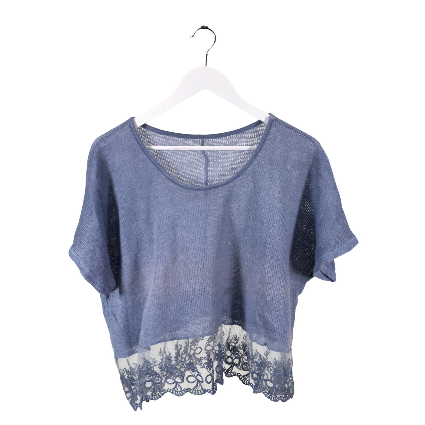 Unisex Handmade - Lyhythihainen pusero, koko 40 -  (1)